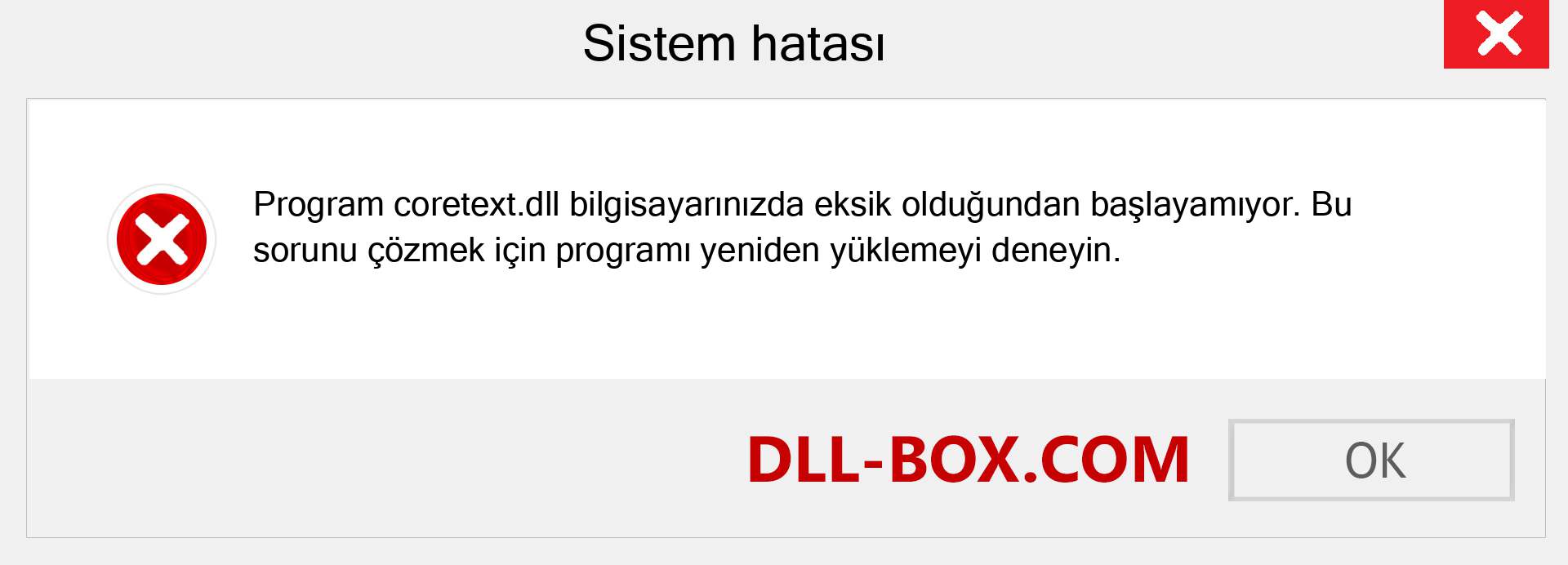 coretext.dll dosyası eksik mi? Windows 7, 8, 10 için İndirin - Windows'ta coretext dll Eksik Hatasını Düzeltin, fotoğraflar, resimler